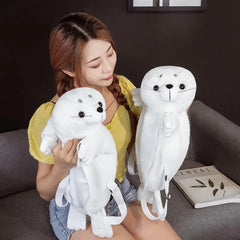 Plush Anime Cartoon Backpack Fuzzy Plush Doll Stuffed Animal Backpack Bags
