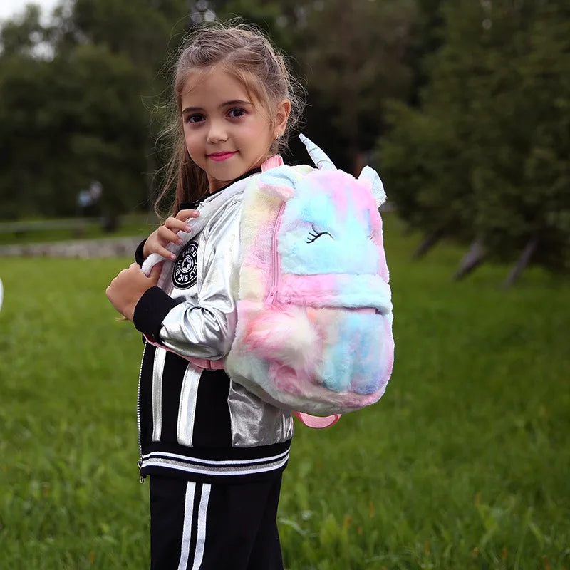 Plush Backpack Animal Bookbag Lightweight Travel Daypack