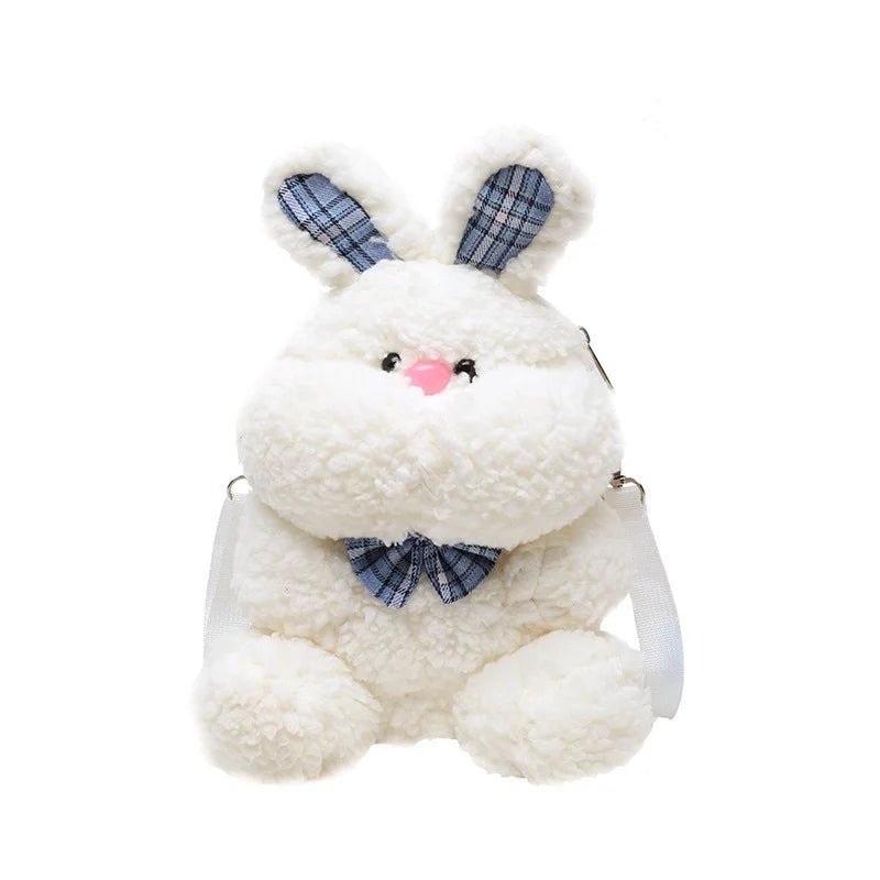 Women Rabbit Shoulder Bag Crossbody Faux Fur Messenger Party Clutches