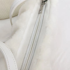 Soft Shoulder Bag for Autumn Winter Lady - Plush Cloud Commute Bags