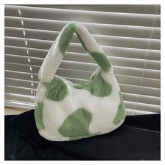 Plush Love Bag Women's Shoulder Bag Autumn Winter Style