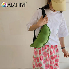 Peas Shaped Female Shoulder Bag for Travel and Leisure