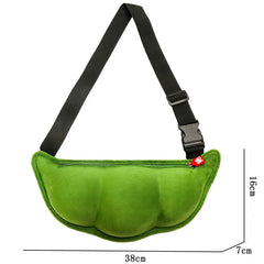 Plush Peas Shoulder Bag for Women