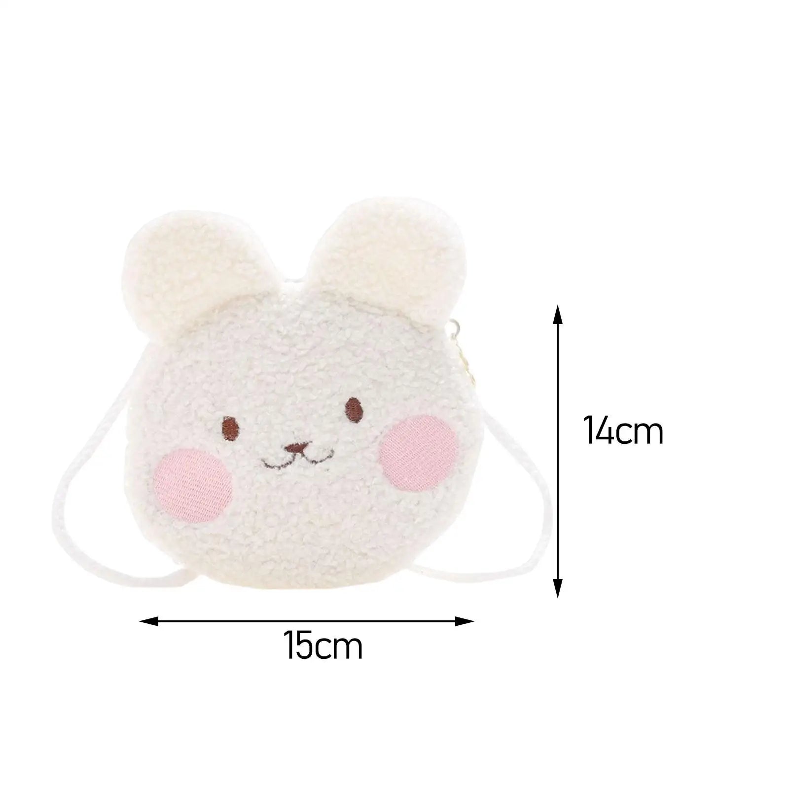 Furry Plush Shoulder Bag for Kids