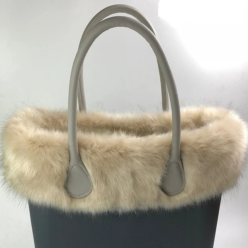 Plush Trim for O BAG Thermal Plush Decoration Fur Classic Big Mini Obag