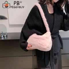 Soft Love Heart Print Top-handle Bag for Street Travel