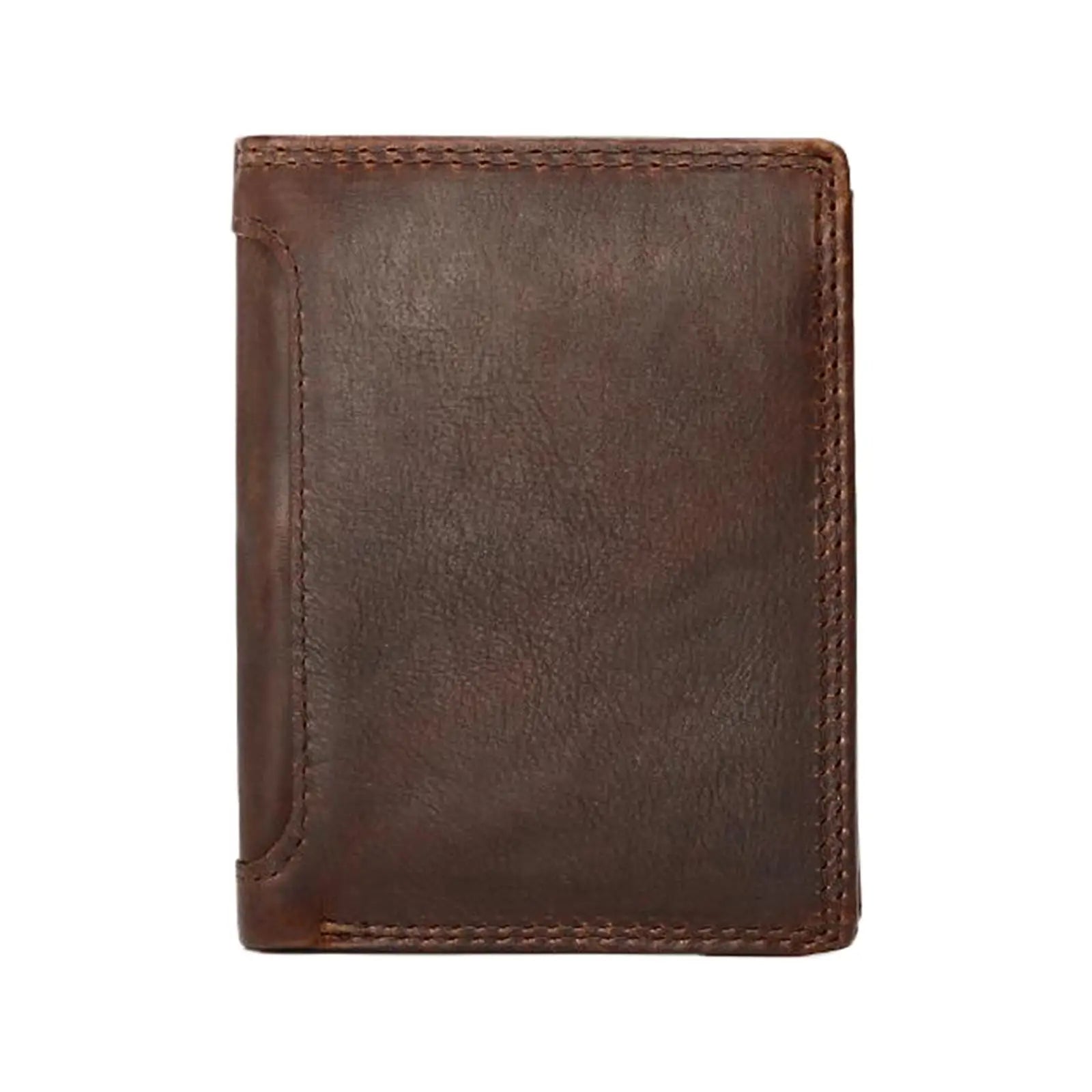 Pocket Clip Wallet Organizer Storage with ID Windows and Zipper