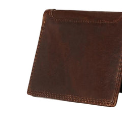 Pocket Clip Wallet Organizer Storage with ID Windows and Zipper