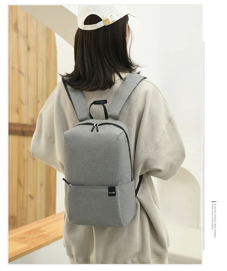 Polyester Backpack for 15.6" Laptop, College Students School Bags