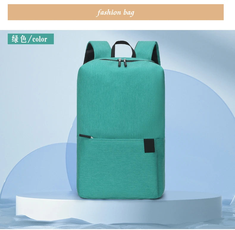 Polyester Backpack for 15.6" Laptop, College Students School Bags