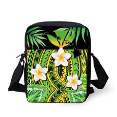 Polynesian Tattoo Basketball Messenger Bag Turtle Satchel School Bolsa