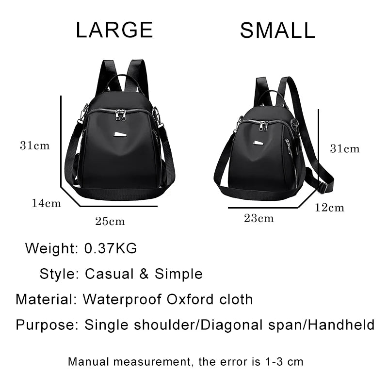 Pop It Backpack Waterproof Mini Bag All-match Shoulder Diagonal Travel Bag