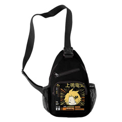 Denki Kaminari Crossbody Chest Bag Waterproof 3D Print Shoulder Bag