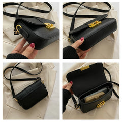 Vintage Embossing Crossbody Shoulder Bag for Women