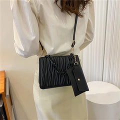 Retro Embroidery Thread Shoulder Messenger Bag