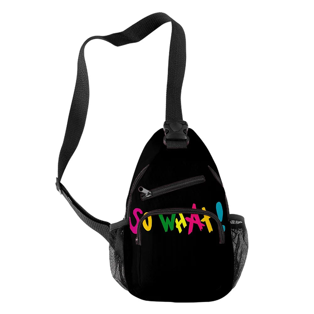 JADEN HOSSLER Crossbody Chest Bags Waterproof Oxford Sports Travel Bags