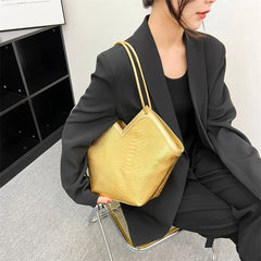 Large Capacity Shoulder Bags For Women Handbags Retro High Female Underarm Bag