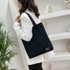 Large Capacity Shoulder Bags Women Handbags Canvas Shopping And Travel Tote Bags
