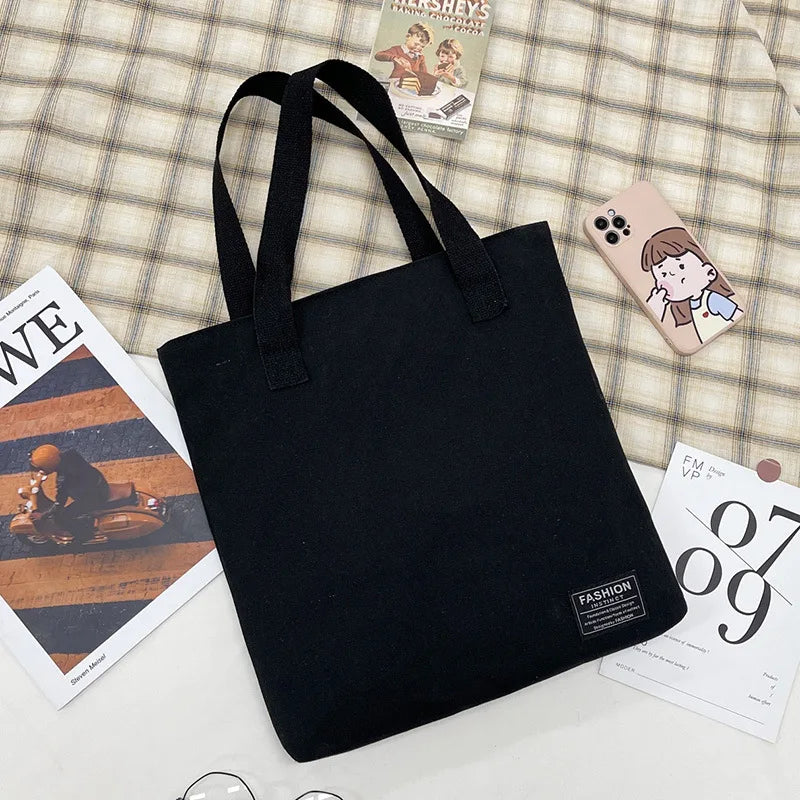 Large Capacity Shoulder Bags Women Handbags Canvas Shopping And Travel Tote Bags