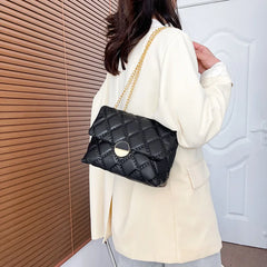 Women's Chain Shoulder Messenger Bag Small Square Bag