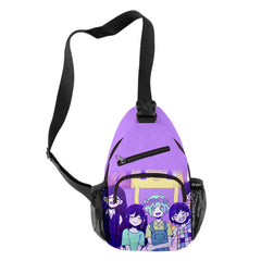 Omori Waterproof Chest Bag Boys/Girls Travel Sports Shoulder Bag