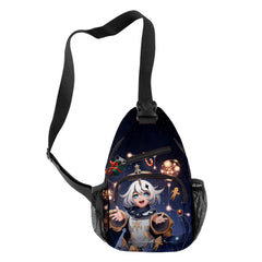 Paimon Crossbody Chest Bags Oxford Waterproof Boys/Girls Sports Travel Bags