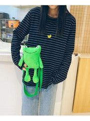 Frog Crossbody Bag for Women Girls, Phone Pouch with Adjustable Strap