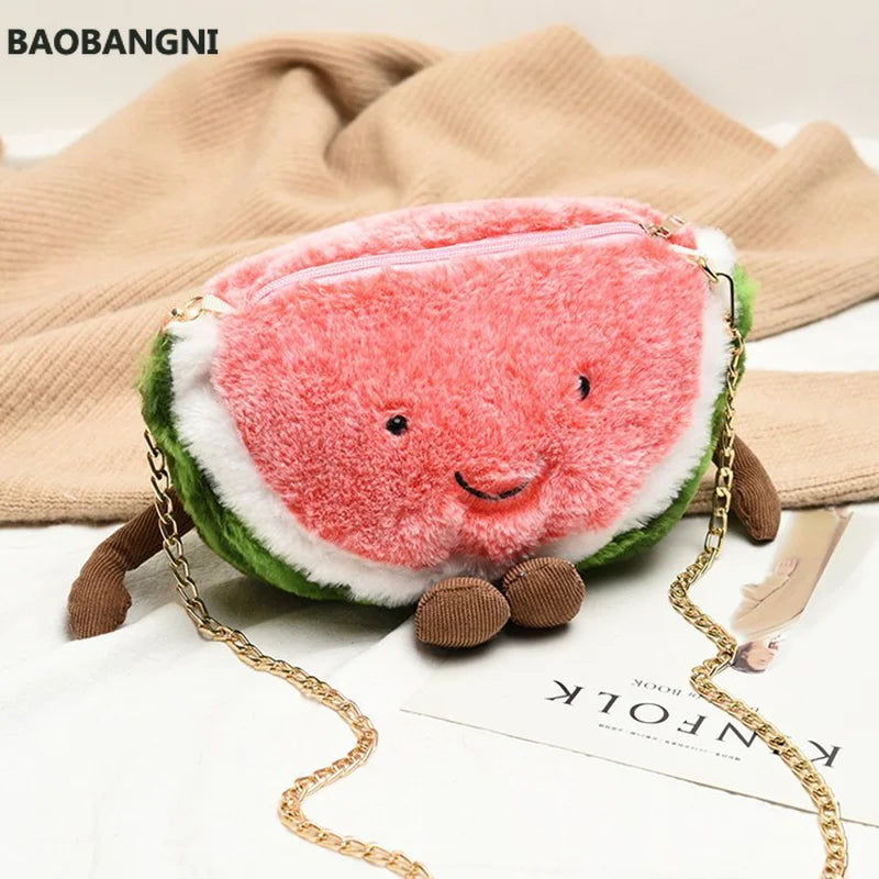 Watermelon Chain Messenger Bag for Girls