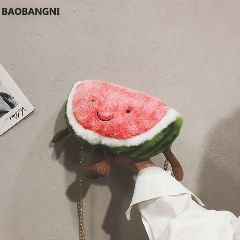 Watermelon Chain Messenger Bag for Girls