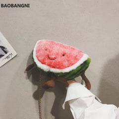 Watermelon Chain Messenger Bag for Girls