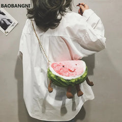 Watermelon Chain Messenger Bag for Girls