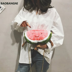 Watermelon Chain Messenger Bag for Girls