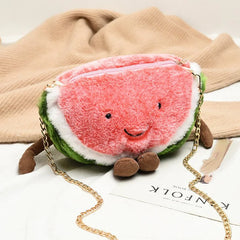 Watermelon Chain Messenger Bag for Girls