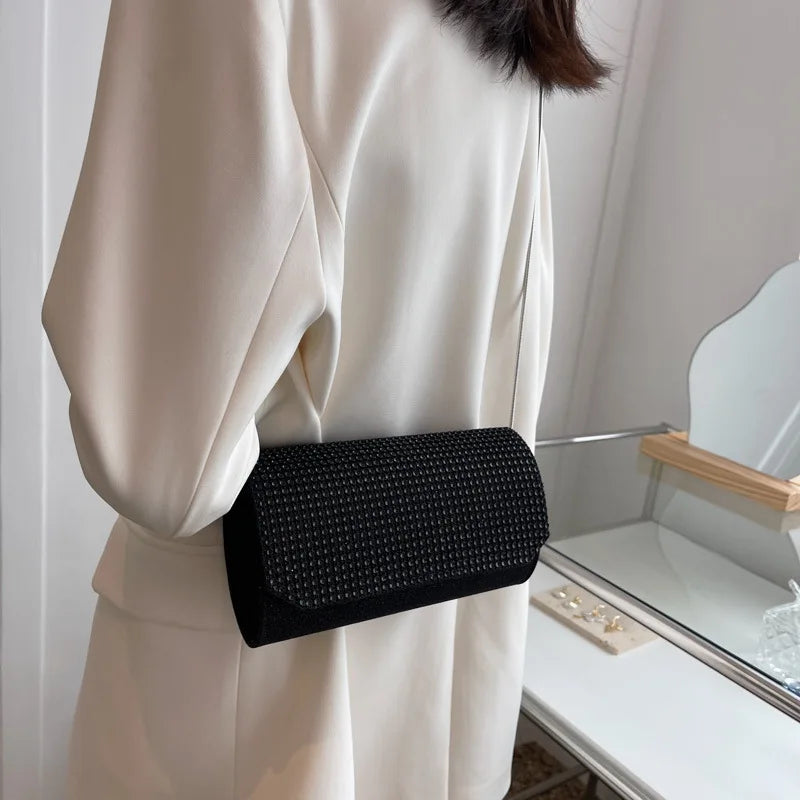 Retro Casual Small Bag Women's Clutch Chain Shoulder Messenger Bag