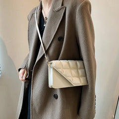 Rhombus Women's Bag Texture Shoulder Bag All-match Messenger Bag Women Handbags