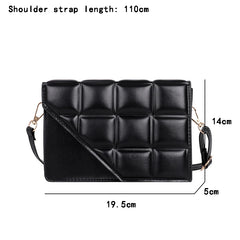 Rhombus Women's Bag Texture Shoulder Bag All-match Messenger Bag Women Handbags