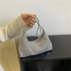 Women's High Diamond Messenger Bag All-match Handbag