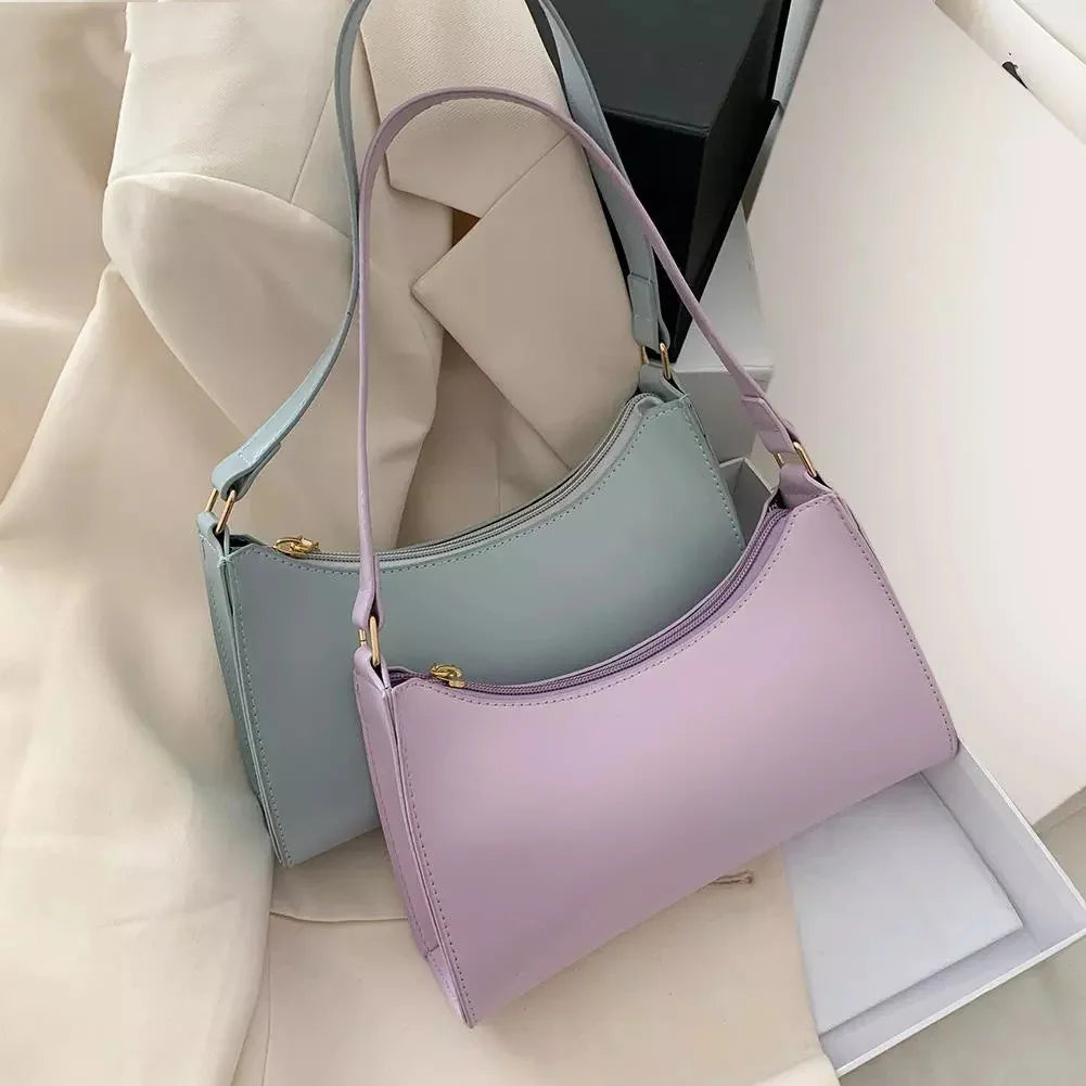 Casual PU Leather Chain Shoulder Purse Crossbody Bag