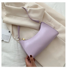 Casual PU Leather Chain Shoulder Purse Crossbody Bag