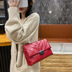 Women's Daily Crossbody Bag Leather Chain Handbag
