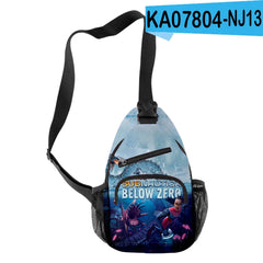 Subnautica Below Zero Crossbody Chest Bags Oxford Waterproof