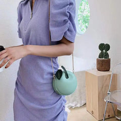 Small Round Bag Women's Shoulder Messenger Fanny Pack