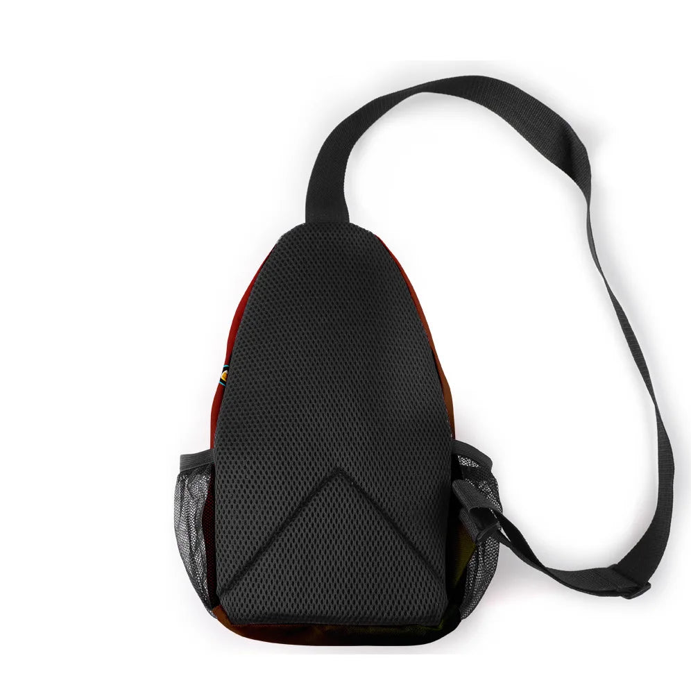 Technoblade 3D Print Crossbody Bag Waterproof Streetwear Shoulder Bag