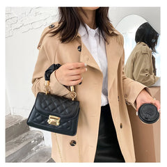 Versatile Ins Ladies Bag Chain Crossbody Handbag Small Square