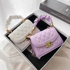 Versatile Ins Ladies Bag Chain Crossbody Handbag Small Square