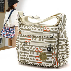 Women Handbag Lightweight Crossbody Bag Pockets Anti Scratch Diaper Bag Storage