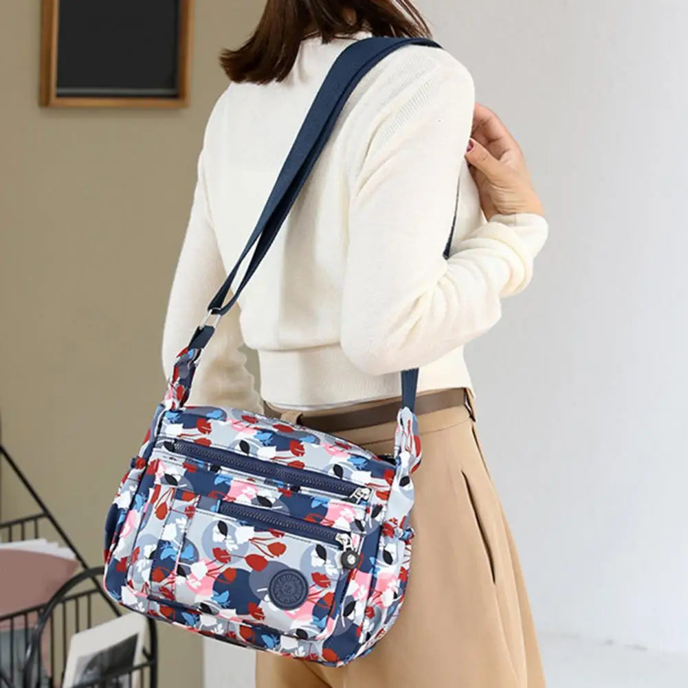 Women Handbag Lightweight Crossbody Bag Pockets Anti Scratch Diaper Bag Storage