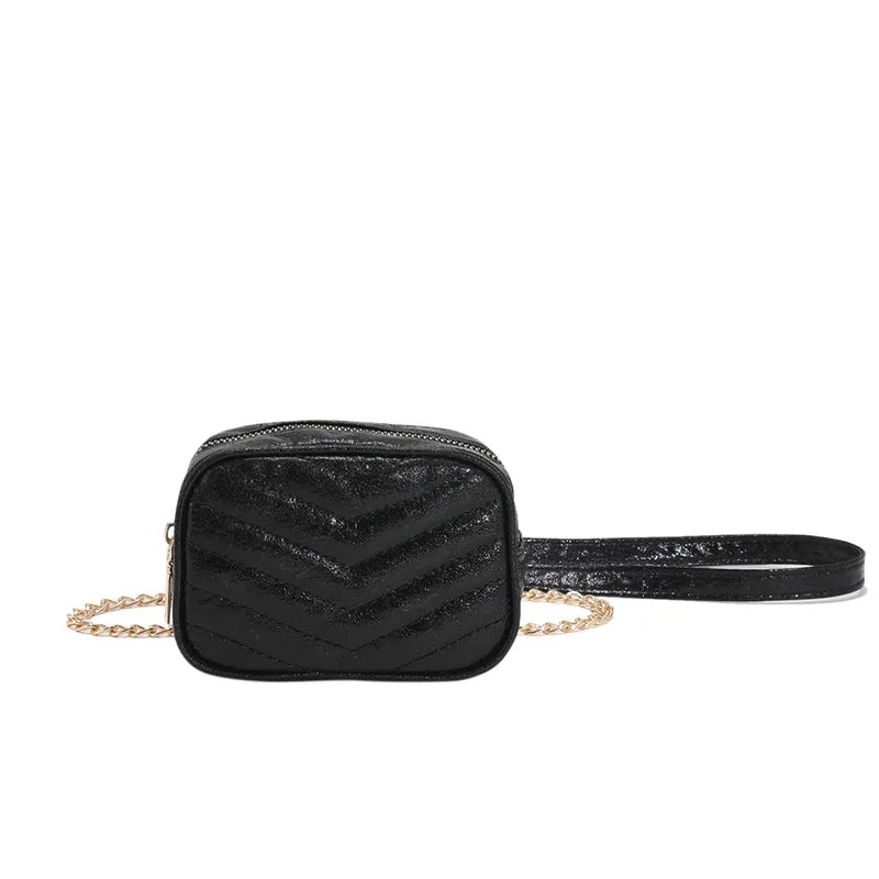 Embroidery Thread Messenger Shoulder Bag Chain Square High Bag