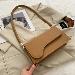 Women Underarm Purses Shoulder Girls Cellphone Handbags Lady Shopping Flap Bags