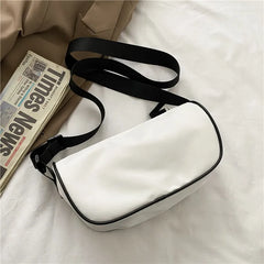 Women's Sports Shoulder Bag Mesh Red Cross Body Small Square Bag